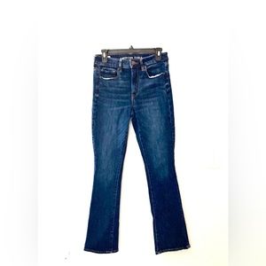 American Eagle Hi Rise Skinny Kick Next level stretch